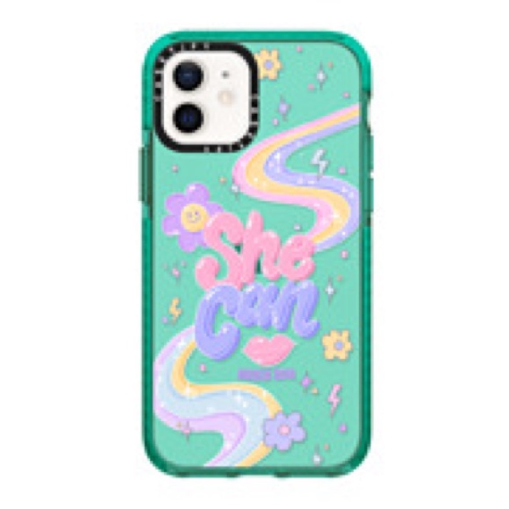 iPhone 12 Casetify “She Can” Phone Case